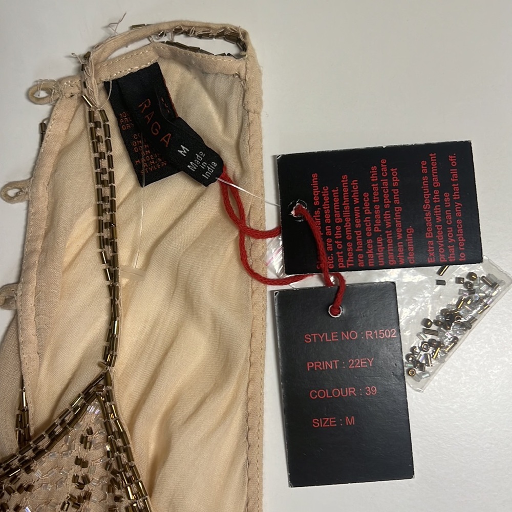 Beaded Raga Romper Mini - Picture 5 of 7